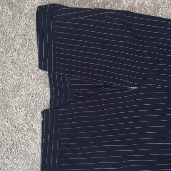 Forever 21 High Waisted Striped Pants - Picture 3 of 3